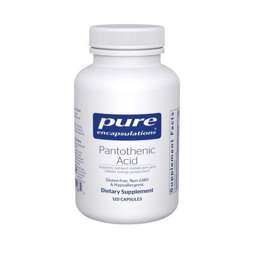 Pantothenic Acid 120 Caps by Pure