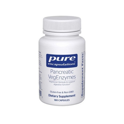 Pancreatic Vegenzymes 180 Caps by Pure