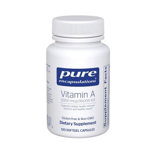 Vitamin A 120 Caps by Pure