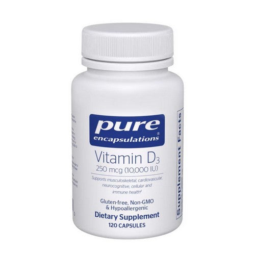 Vitamin D3 120 Caps by Pure
