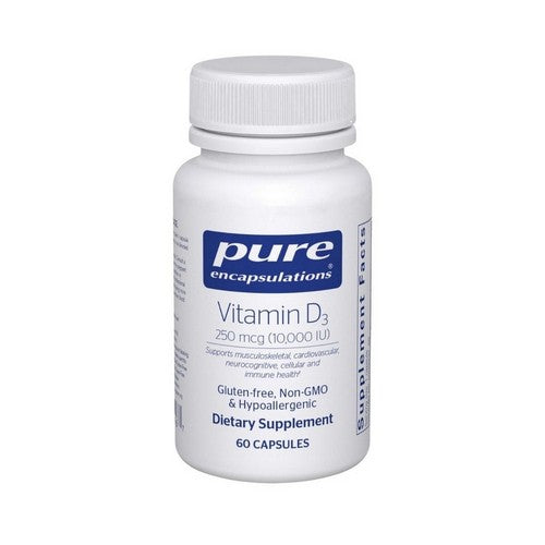 Vitamin D3 60 Caps by Pure