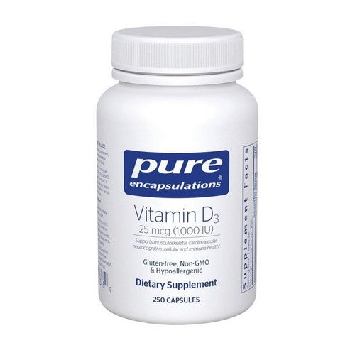 Vitamin D3 250 Caps by Pure