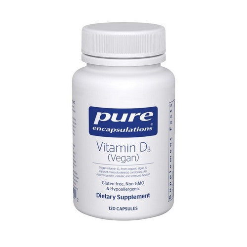 Vitamin D Vegan 120 Caps by Pure
