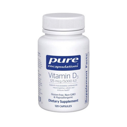 Vitamin D3 120 Caps by Pure