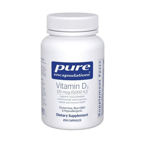 Vitamin D3 250 Caps by Pure
