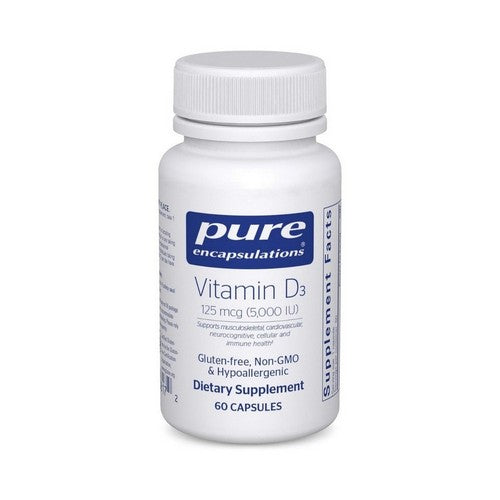 Vitamin D3 60 Caps by Pure