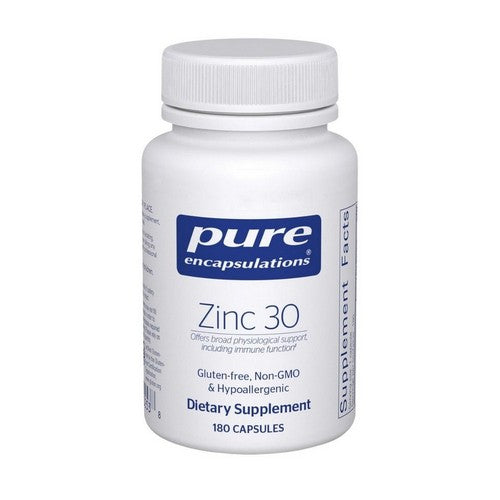 Zinc 30 180 Caps by Pure