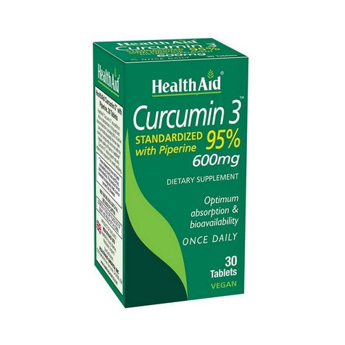 Curcumin 3 30 Tabs by HealthAid