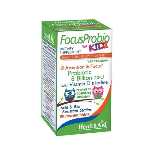 FocusProbio For Kidz Chewable 60 Tabs by HealthAid