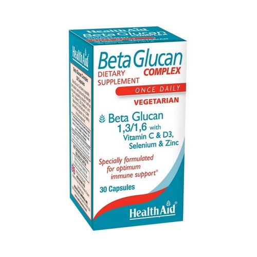 Beta Glucan Complex 30 Caps by HealthAid