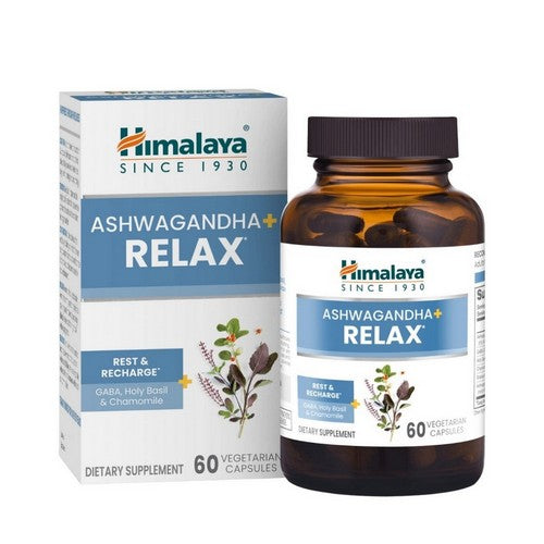 Ashwagandha Plus Relax 60 Capsules by Himayala
