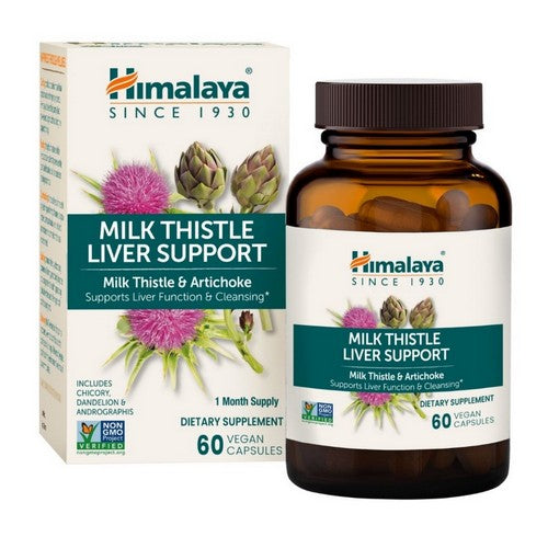 Milk Thistle Liver Support 60 Capsules by Himayala