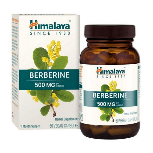 Berberine 60 Capsules by Himayala