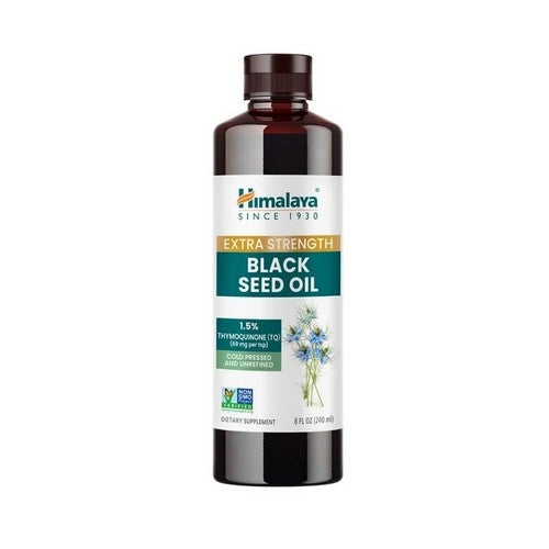 Black Seed Oil Extra Strength Liquid 8 Oz by Himayala