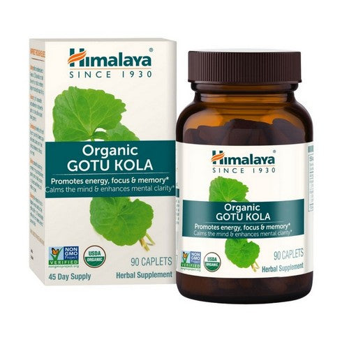 Gotu Kola 90 Caplets by Himayala