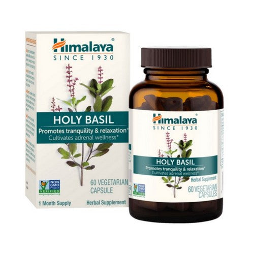 Holy Basil 60 Capsules by Himayala