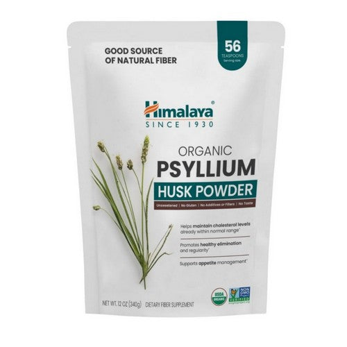 Psyllium Husk Powder 12 Oz by Himayala