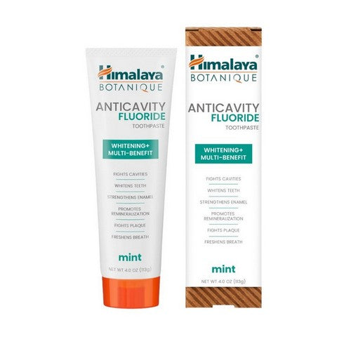 Anticavity Fluoride Toothpaste Mint 4 Oz by Himayala