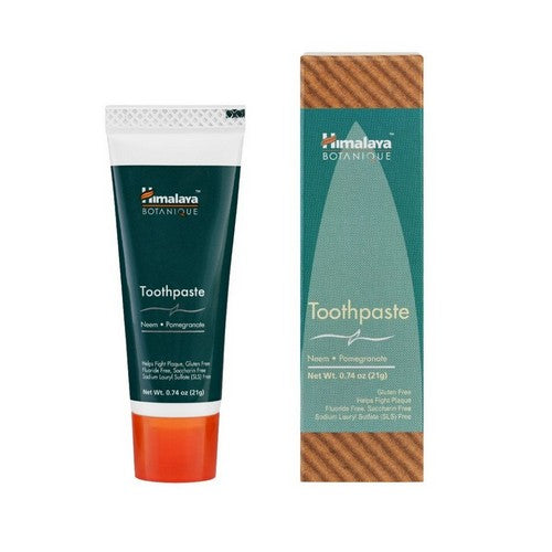Neem & Pomegranate Toothpaste [Travel Size] 0.74 Oz by Himayala