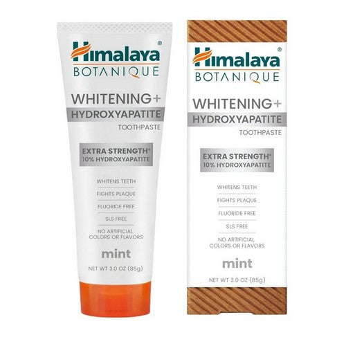 Whitening Plus Hydroxyapatite Toothpaste Extra Strength Mint 3 Oz by Himayala