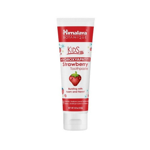 Kids Hydroxyapatite Toothpaste Strawberry 4 Oz by Himayala