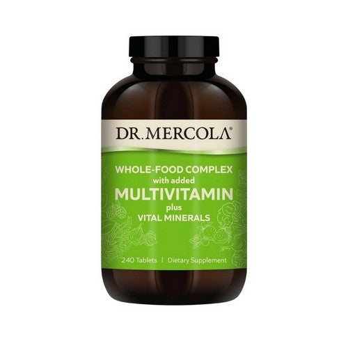Whole Food Multivitamin Plus 240 Tablets by Dr. Mercola