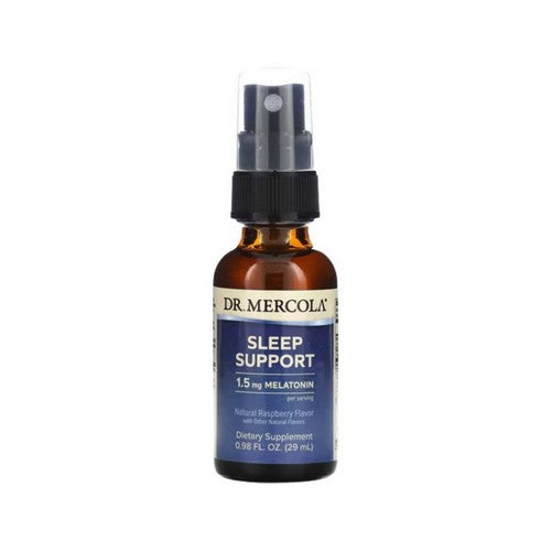 Melatonin Sleep Support Natural Raspberry 0.98 Oz by Dr. Mercola