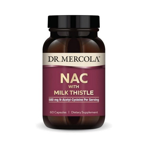 NAC With Milk Thistle 60 Caps by Dr. Mercola