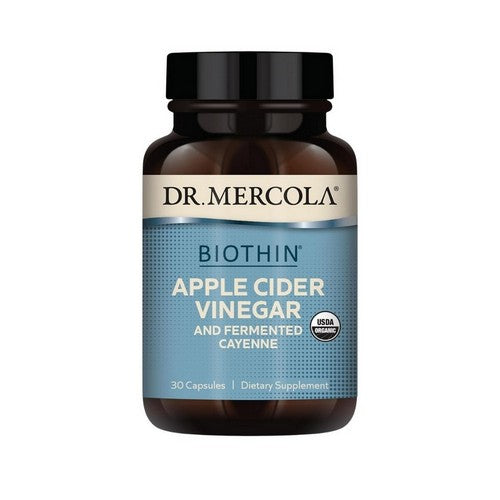 Biothin Fermented Apple Cider Vinegar And Cayenne 30 Caps by Dr. Mercola