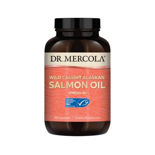 Wild Caught Alaskan Salmon Oil 90 Caps by Dr. Mercola