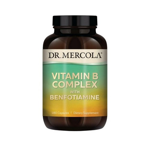 Vitamin B Complex With Benfotiamine 180 Caps by Dr. Mercola