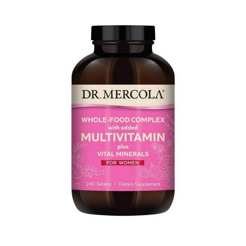 Whole-Food Complex For Women With Added Multivitamin Plus 240 Tablets by Dr. Mercola