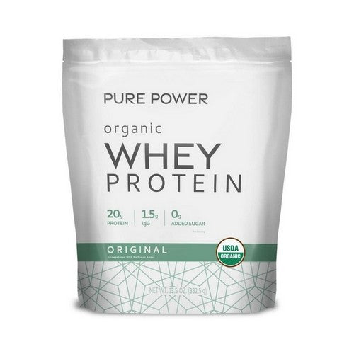 Pure Powder Organic Whey Protein Original 13.5 Oz by Dr. Mercola