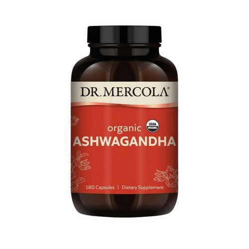 Organic Ashwagandha 180 Capsules by Dr. Mercola