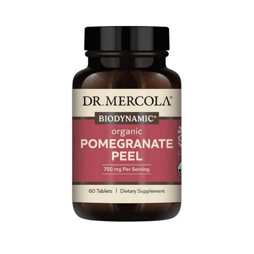 Biodynamic Organic Pomegranate Peel 60 Tablets by Dr. Mercola
