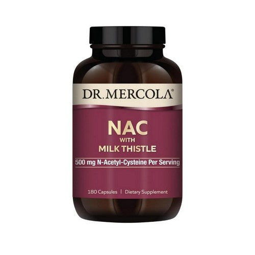 NAC With Milk Thistle 180 Caps by Dr. Mercola
