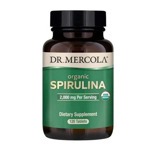 Organic Spirulina 120 Tabs by Dr. Mercola