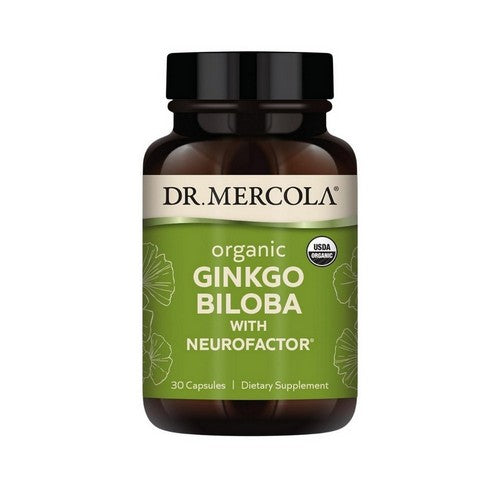Organic Ginkgo Biloba With NeuroFactor 30 Caps by Dr. Mercola