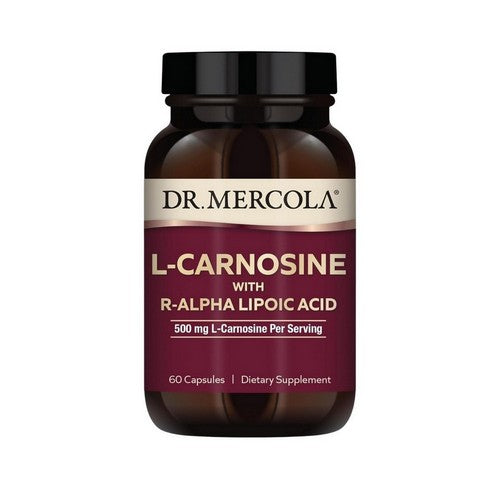 L-Carnosine With R-Alpha Lipoic Acid 60 Caps by Dr. Mercola