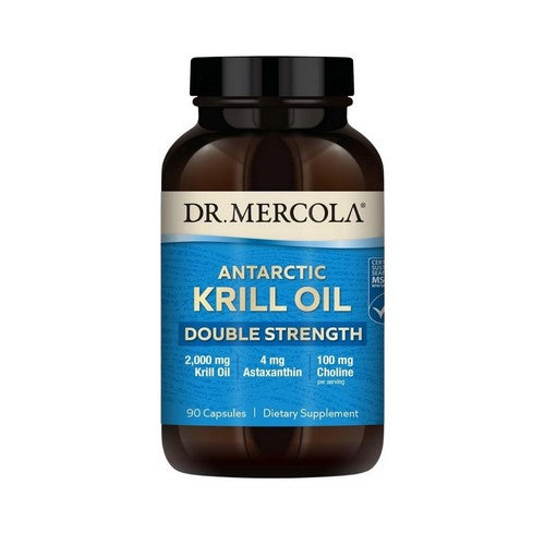 Antarctic Krill Oil Double Strength 90 Capsules by Dr. Mercola