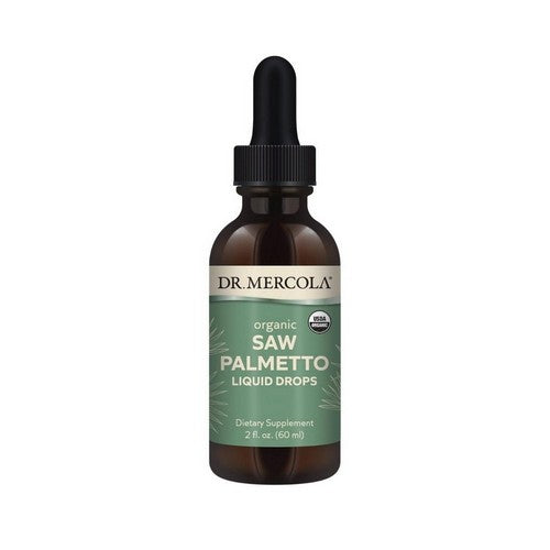 Organic Saw Palmetto Liquid Drops 2 Oz by Dr. Mercola