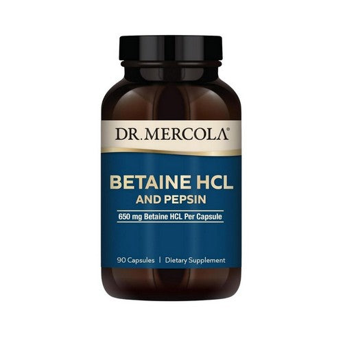 Betaine HCL And Pepsin 90 Caps by Dr. Mercola