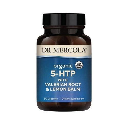 Organic 5-HTP With Valerian Root And Lemon Balm 30 Caps by Dr. Mercola