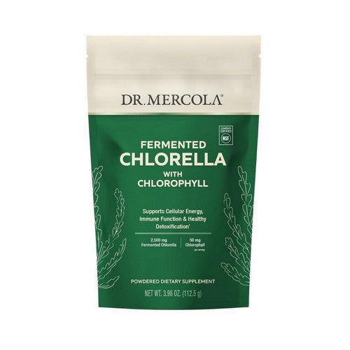 Fermented Chlorella With Chlorophyll Powder 3.96 Oz by Dr. Mercola