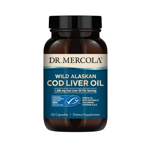 Cod Liver Oil 60 Caps by Dr. Mercola