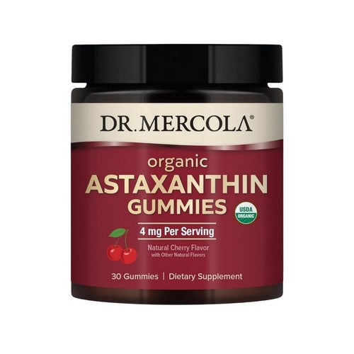 Organic Astaxanthin Cherry 30 Gummies by Dr. Mercola