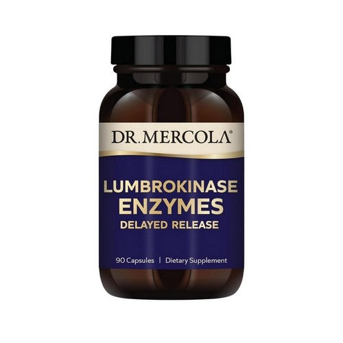 Lumbrokinase Enzymes 90 Caps by Dr. Mercola