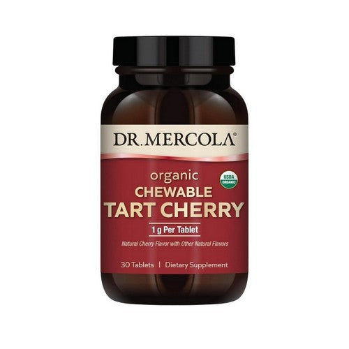 Organic Chewable Tart Cherry 30 Tablets by Dr. Mercola