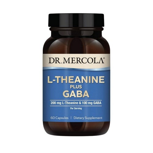 L-Theanine Plus Gaba 60 Caps by Dr. Mercola