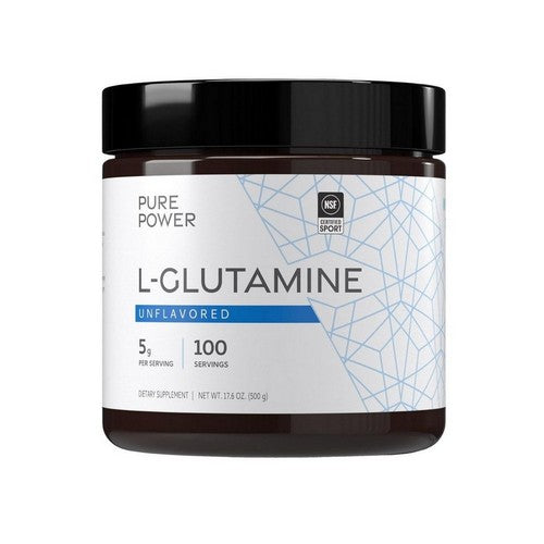 L-Glutamine Unflavored 17.6 Oz by Pure Power